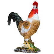 Фигура садовая Петух на коряге полистоун F07783 - фото 30889