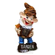 Фигура Гном с гармонью - фото 30906
