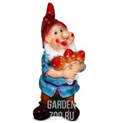 Фигура Гном с поганками - фото 30913