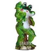 Фигура садовая Лягушка с лягушонком высота 40 см F07794 - фото 30928