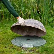 Крышка люка Камень декоративный 40 см стеклопластик F07804 - фото 31003