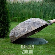 Крышка для канализационного люка Камень-валун низкий F03095 - фото 31011