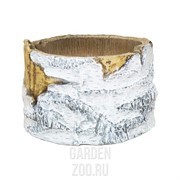 Кашпо Пень березовый средний F02017 - фото 31062