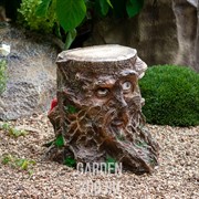 Кашпо Пень с глазами - фото 31063