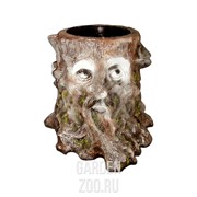 Кашпо Пень с глазами - фото 31065