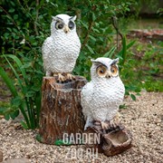 Кашпо садовое Филин полистоун F04043 - фото 31110