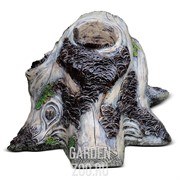 Пень кашпо цветочница U07898 - фото 31123