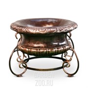 Вазон уличный состаренная бронза US07931 - фото 31129