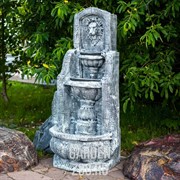 Фонтан каскад Львиная голова стеклопластик под бетон высота 147см U07687 - фото 31135