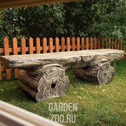 Лавка декоративная садовая Рутарий стеклопластик длина 191см U07916 - фото 32022