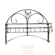 Вешалка кованая настенная 913-70 - фото 32366