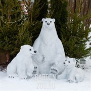 Фигура зимняя Медвежонок Умка высота 44см U08182 - фото 32714