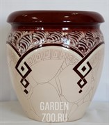 Горшок БУТОН бол 8л РОСПИСЬ - фото 32955