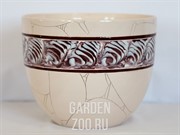 Горшок КАШТАН №5 0,6л РОСПИСЬ - фото 32962