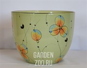 Горшок КАШТАН №5 0,6л РОСПИСЬ - фото 32964