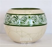 Горшок ШАР №2 5,5л РОСПИСЬ - фото 32972