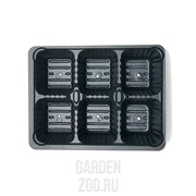 Кассета для рассады 6 ячеек без поддона - фото 33402