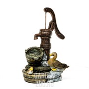 Фонтан садово-парковый декоративный Утки у колонки высота 100см U08249 - фото 33479