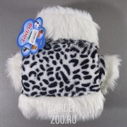 Шубка Леопардовая утепленная 35см FFD015 - фото 33642