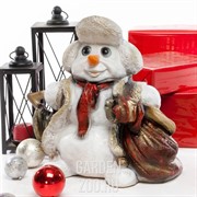 Фигура Снеговик с мешком F08421 - фото 34756