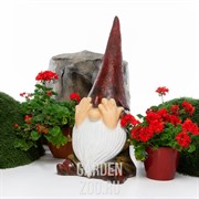 Фигура Гном невидец стеклопластик F08369 - фото 35340