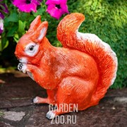 Фигура садовая Белка сидит 25см полистоун F08470 - фото 35351