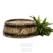 Крышка люка декоративная Бочка стеклопластик ширина 88см U08506 - фото 35371