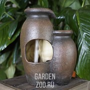 Фонтан настольный Настроение 22 см Грин Эпл - фото 35507