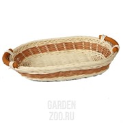 Кашпо плетеное Овал 23*16,5 - фото 35797