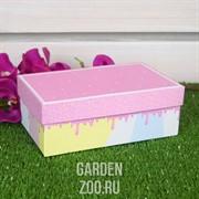 Набор коробок 11,5*6,5*4см бант на крышке 2шт - фото 35823