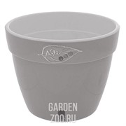 Горшок Асти 15л серый-белый - фото 35901