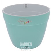 Горшок Асти 6л ментоловый-белый - фото 35915