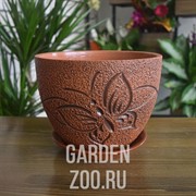 Горшки для цветов БАБОЧКА №1 - фото 36454