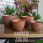 Горшки для цветов БАБОЧКА №1 - фото 36456