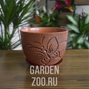 Горшки для цветов БАБОЧКА №4 - фото 36462