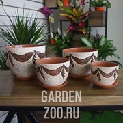 Горшки для цветов БАРОККО №1 - фото 36469