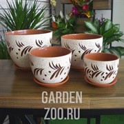 Горшки для цветов КАЛИНКА №4 - фото 36500