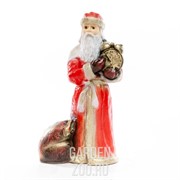 Фигура Дед Мороз с часами F08434 - фото 36790