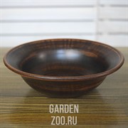 Миска №1 0,6л дымленная - фото 37637