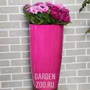 Горшок АЛЬФА 27*51 темно-розовый - фото 37741