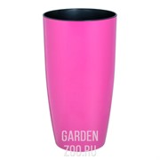 Горшок АЛЬФА 27*51 темно-розовый - фото 37742