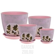 Набор горшков ФРАГМЕНТ 4шт - фото 38021