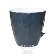 Кашпо Соло Руби 3л антрацит - фото 38096