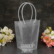 Пакет пластик  для цветов 20*17*10 - фото 38223
