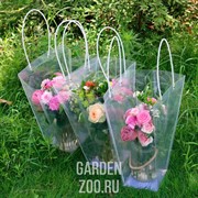 Пакет пластик  для цветов 26*24*12 - фото 38225