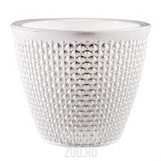 Кашпо Ротанг 3л белый-белый - фото 38494