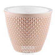 Кашпо Ротанг 3л пудровый - фото 38501