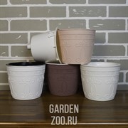 Кашпо Ажур 3л мокко - фото 38507