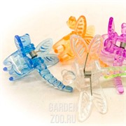 Клипсы Листок для орхидей Стрекоза 6шт - фото 38731