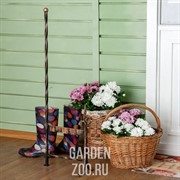 Стойка для чистки садовой обуви металл высота 102см 62-003 - фото 38901